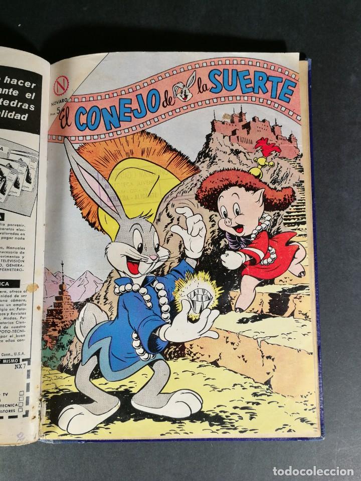 Tebeos: Original El Conejo de la Suerte Novaro 2 Tomos con 10 n&uacute;meros - Foto 16