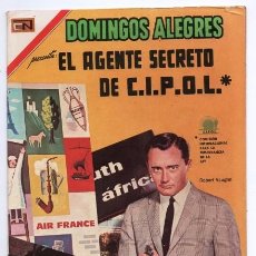 Tebeos: DOMINGOS ALEGRES # 714 NOVARO 1967 EL AGENTE SECRETO DE CIPOL TRES RATONES CIEGOS NAPOLEON ILLYA EXC. Lote 140533890