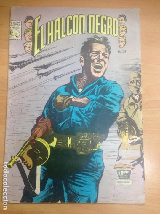 Tebeos: COMIC EL HALCON NEGRO N&ordm; 219 - Foto 1