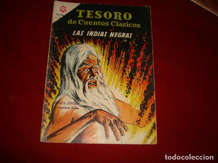 Tebeos: tesoro de cuentos clasicos las indias negras n&ordm; 94 novaro 1965