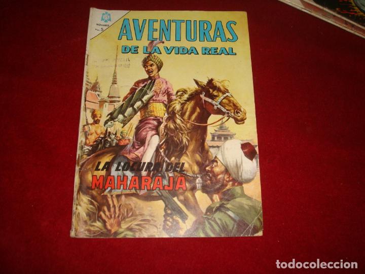 Tebeos: aventuras de la vida real n&ordm; 119 la locura del maharaja novaro 1965