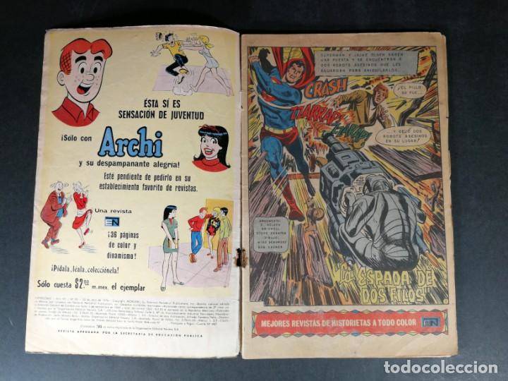 Tebeos: Original Supercomic Superman Editorial Novaro n&uacute;mero 85 Mexico - Foto 2