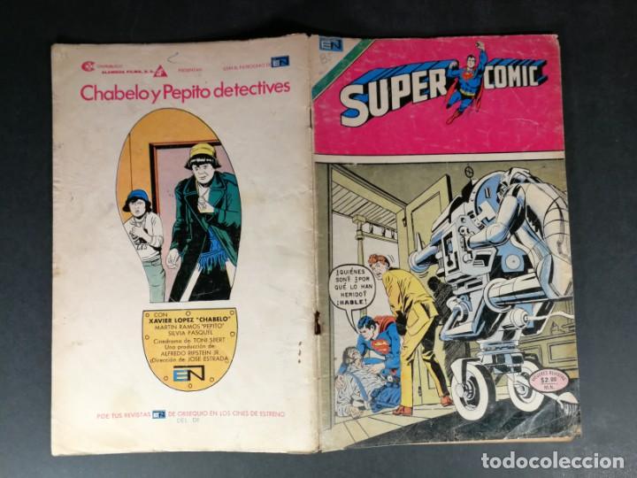 Tebeos: Original Supercomic Superman Editorial Novaro n&uacute;mero 85 Mexico - Foto 5