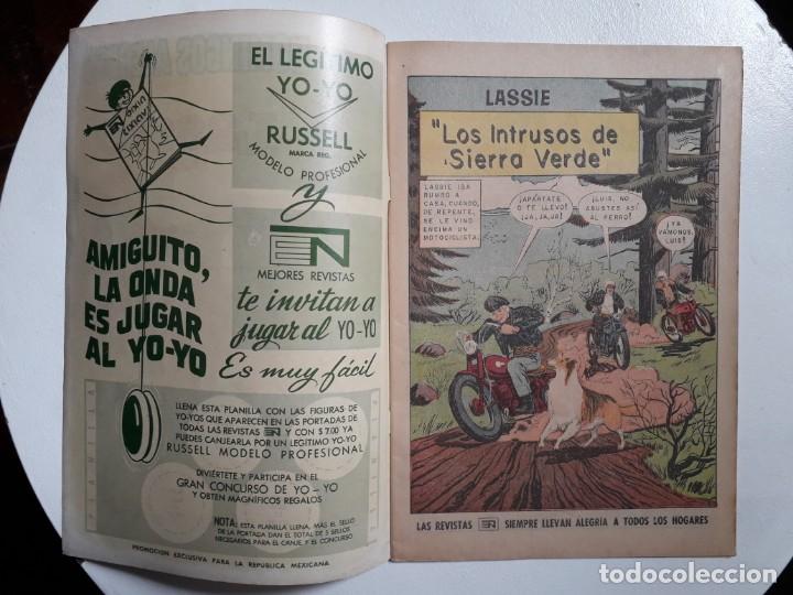 Tebeos: Domingos alegres n&deg; 882 - Lassie - original editorial Novaro - Foto 2