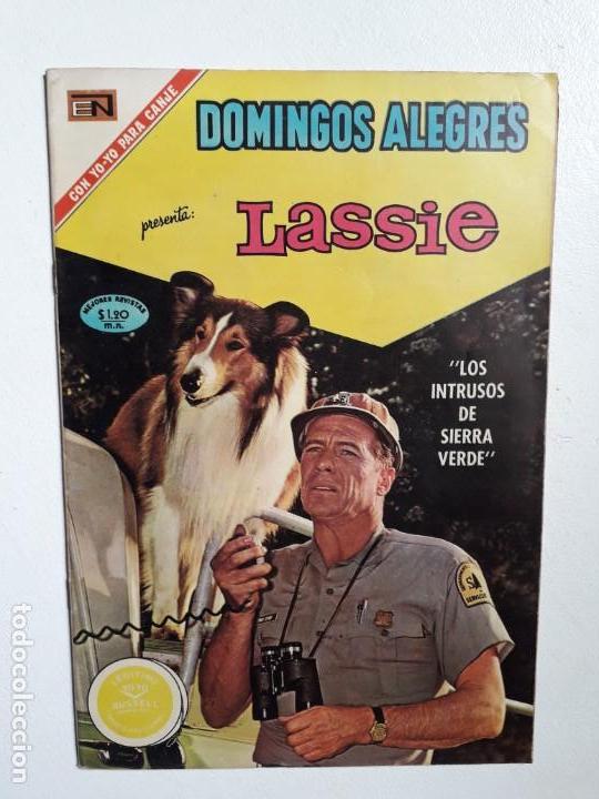 Tebeos: Domingos alegres n&deg; 882 - Lassie - original editorial Novaro - Foto 1