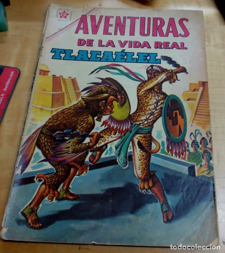 Tebeos: AVENTURAS DE LA VIDA REAL TLACA&Eacute;LEL N&ordm; 77 1 MAYO 1962