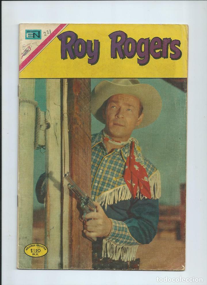Tebeos: ROY ROGERS N&ordm; 221 ED. NOVARO (JUNIO 1970) - Foto 1
