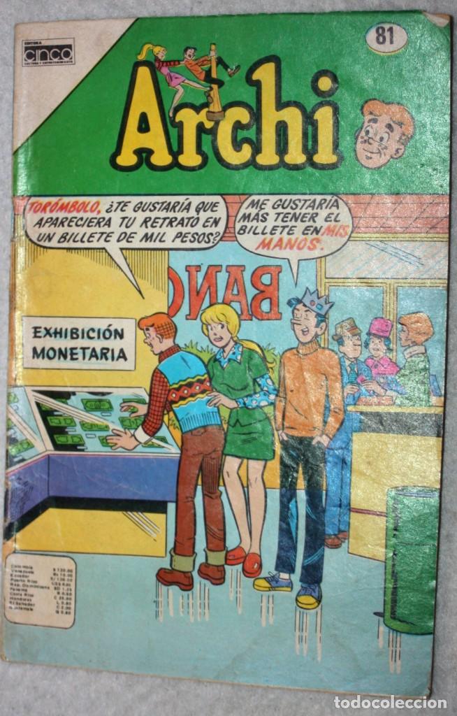 Tebeos: ARCHI.(CINCO), n&ordm; 81 (oferta) - Foto 1