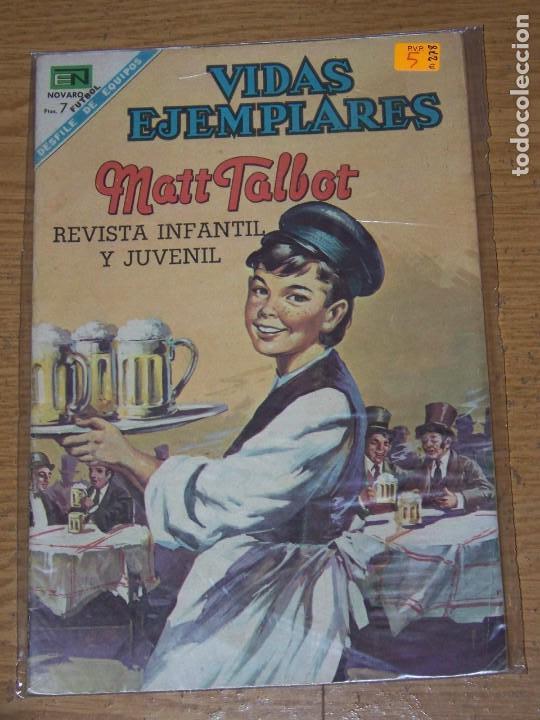 Tebeos: NOVARO VIDAS EJEMPLARES 278 MATT TALBOT - Foto 1
