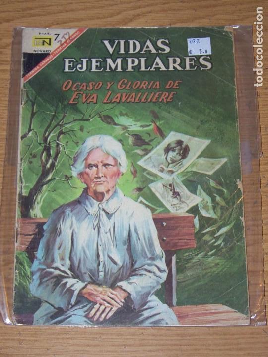 Tebeos: NOVARO VIDAS EJEMPLARES 252 EVA LAVALLIERE - Foto 1