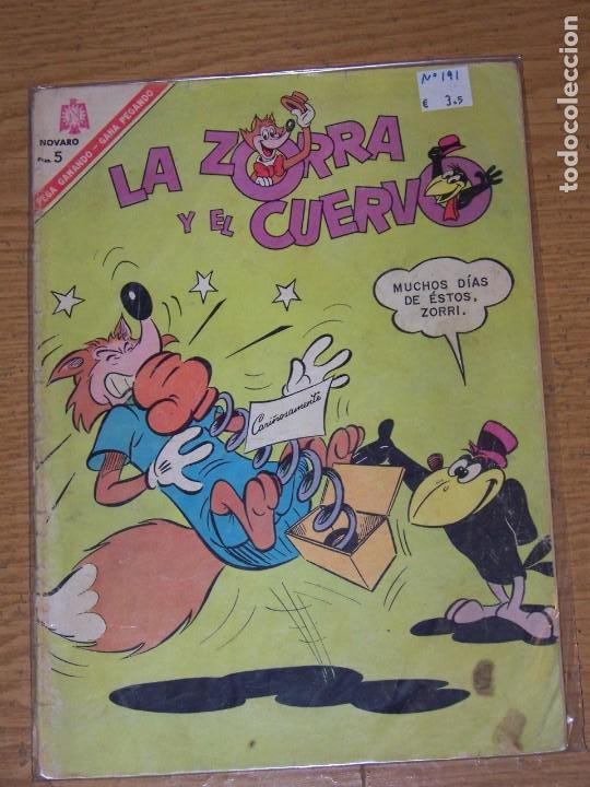 Tebeos: NOVARO LA ZORRA Y EL CUERVO 191 - Foto 1