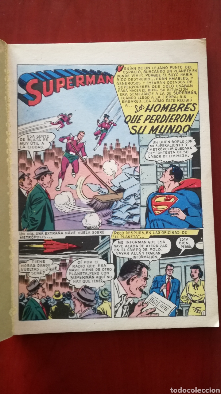 Tebeos: SUPERMAN-LIBRO C&Oacute;MIC TOMO XV(15) - Foto 2