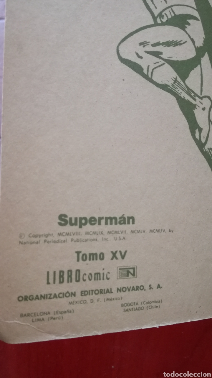 Tebeos: SUPERMAN-LIBRO C&Oacute;MIC TOMO XV(15) - Foto 3