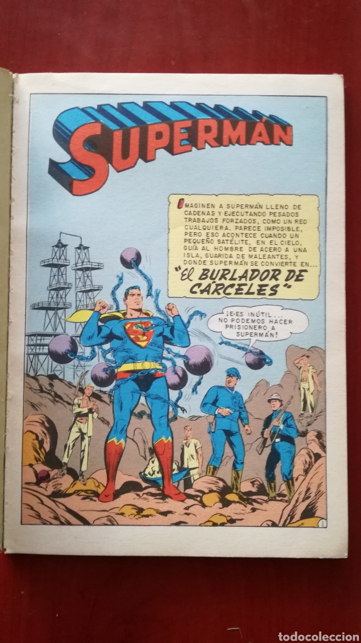 Tebeos: SUPERMAN-LIBRO C&Oacute;MIC TOMO XXXIV - Foto 2