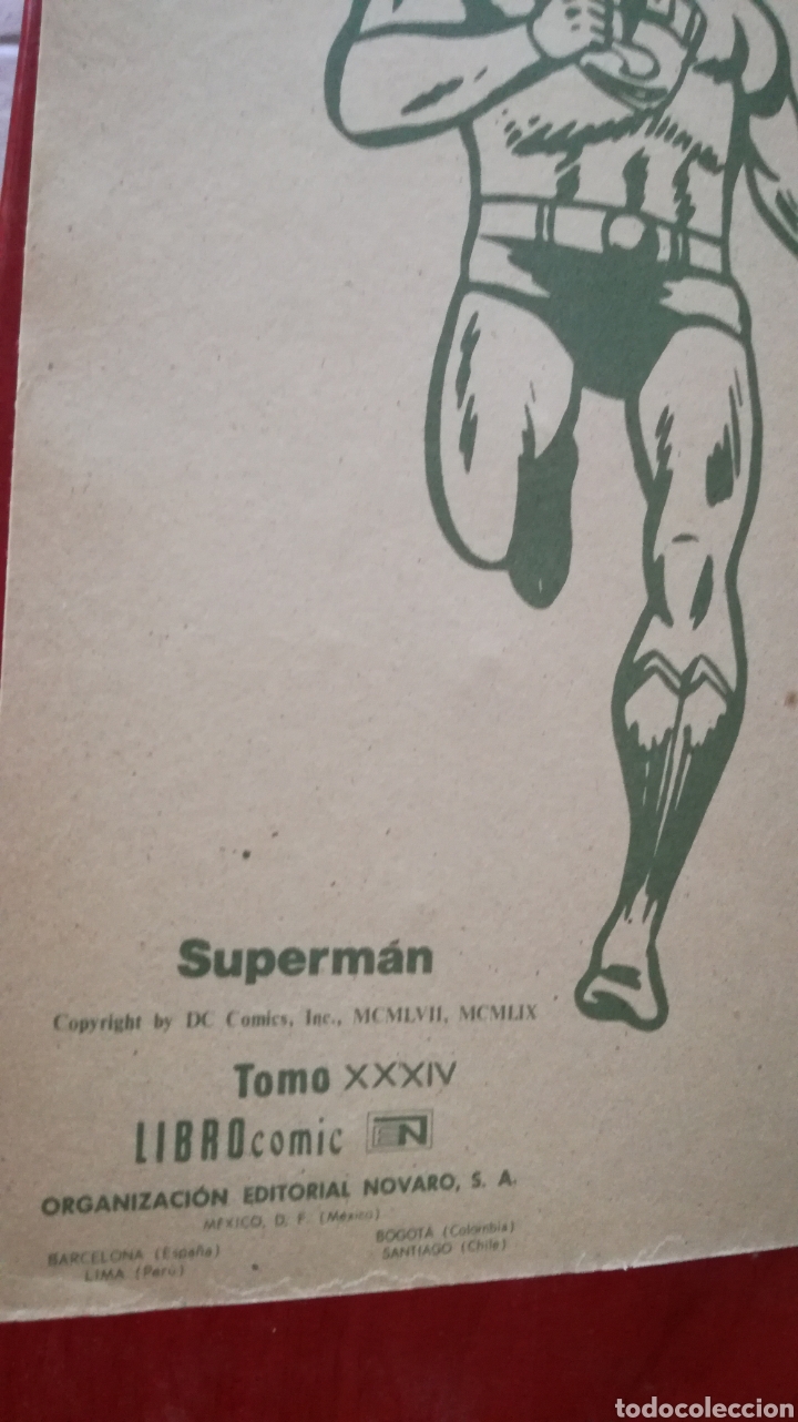 Tebeos: SUPERMAN-LIBRO C&Oacute;MIC TOMO XXXIV - Foto 3