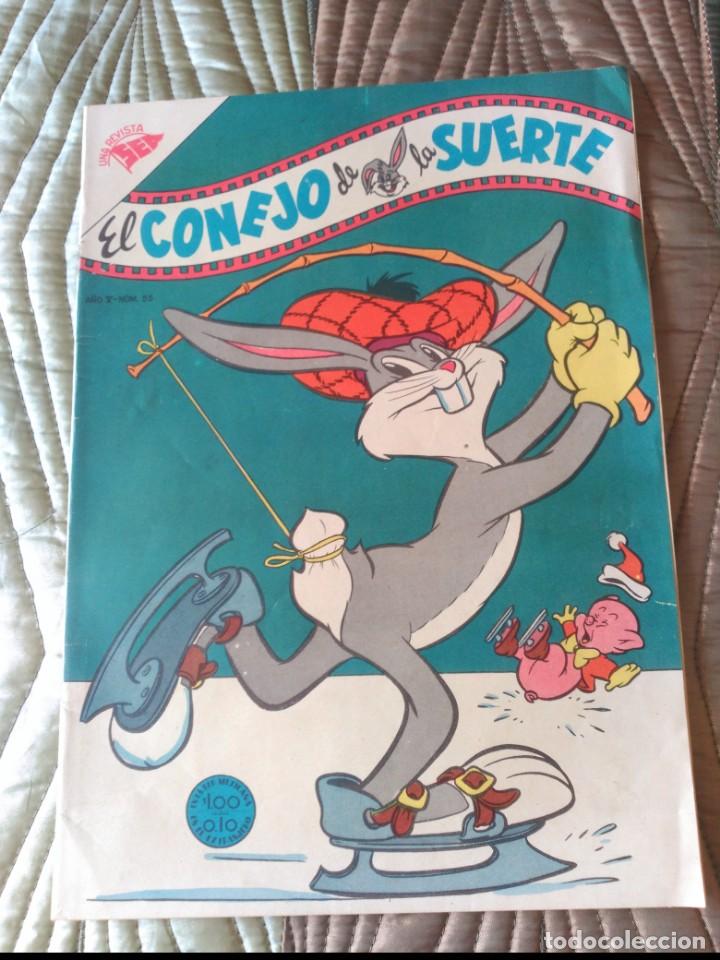 Tebeos: El Conejo de la Suerte N&ordm; 55 MUY DIF&Iacute;CIL en este estado. - Foto 1