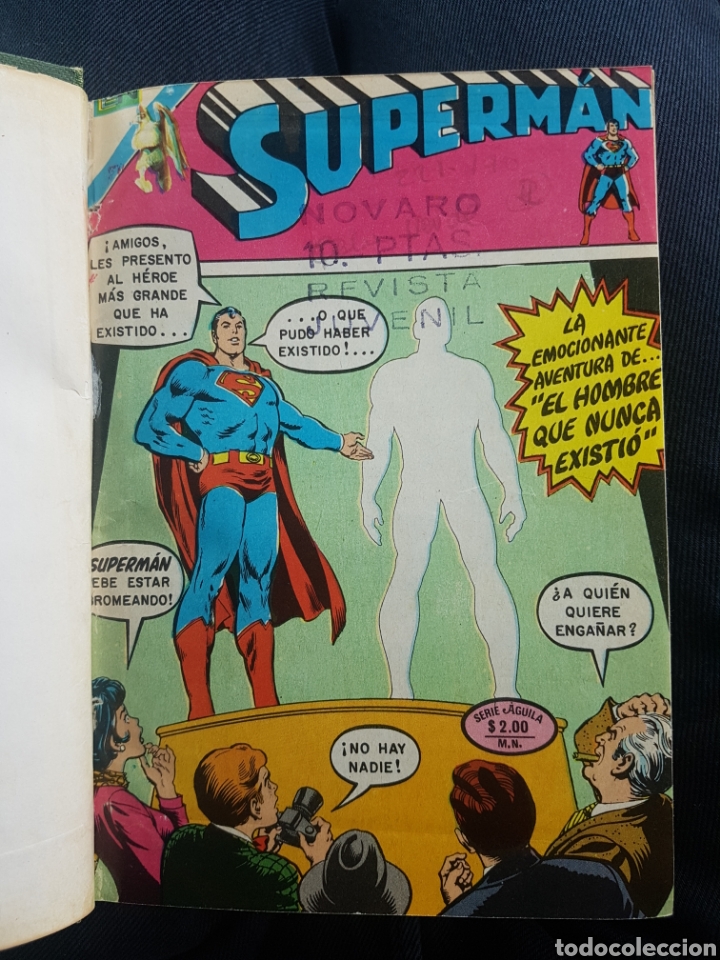 COMICS SUPERMAN SERIE AGUILA - NOVARO- AÑOS 70 - MEXICO (Tebeos y Comics - Novaro - Superman)