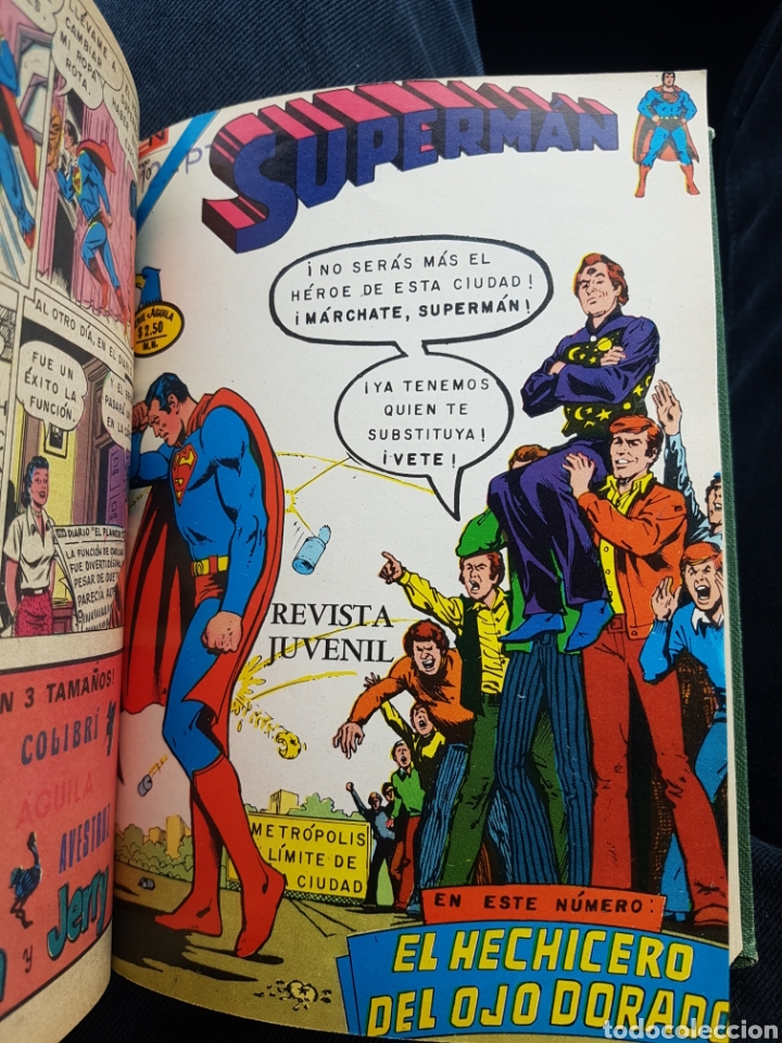 Tebeos: COMICS SUPERMAN SERIE AGUILA - NOVARO- AÑOS 70 - MEXICO - Foto 12 - 165018486