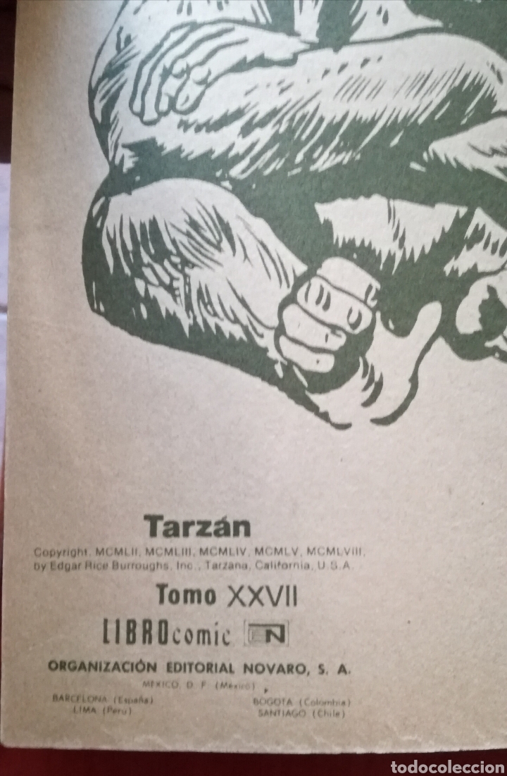 Tebeos: TARZAN LIBRO-COMIC. TOMO XXVII (27) - Foto 3