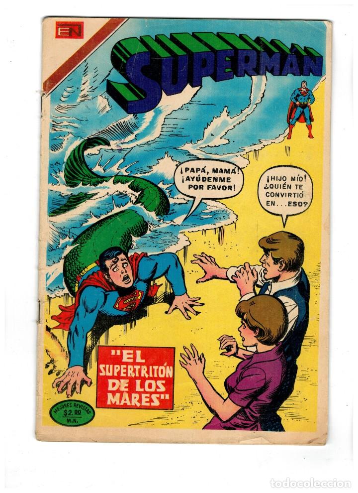 Tebeos: SUPERMAN N&ordm; 971   NOVARO,1974. - Foto 1