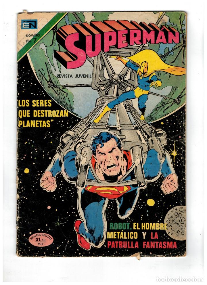 Tebeos: SUPERMAN N&ordm; 936   NOVARO,1973. - Foto 1