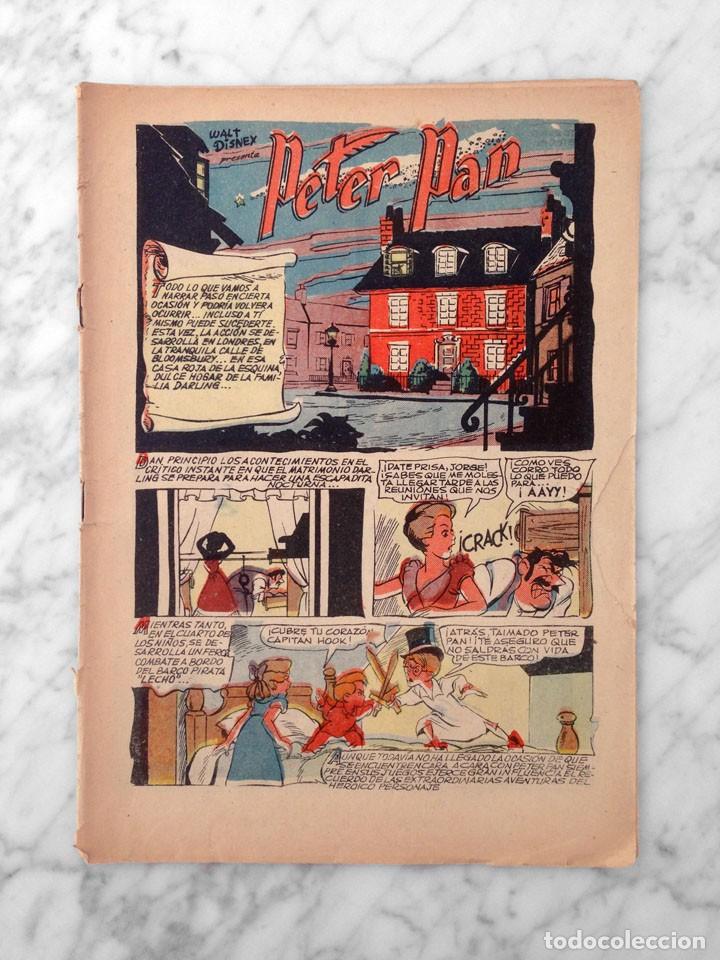 Tebeos: CUENTOS DE WALT DISNEY - PETER PAN - TIPO NOVARO - Foto 1