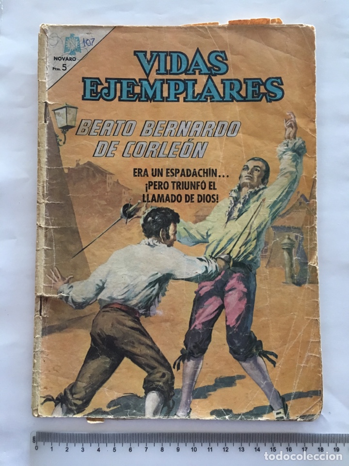 Tebeos: VIDAS EJEMPLARES. BEATO BERNARDO DE CORLEON. NUM. 212. A&Ntilde;O 1966. - Foto 1