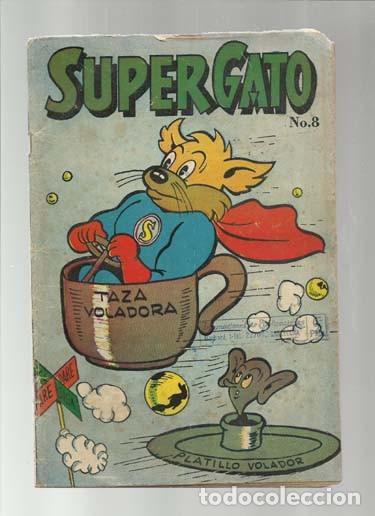 Tebeos: Super Gato 8, 1958. Colecci&oacute;n A.T. - Foto 1