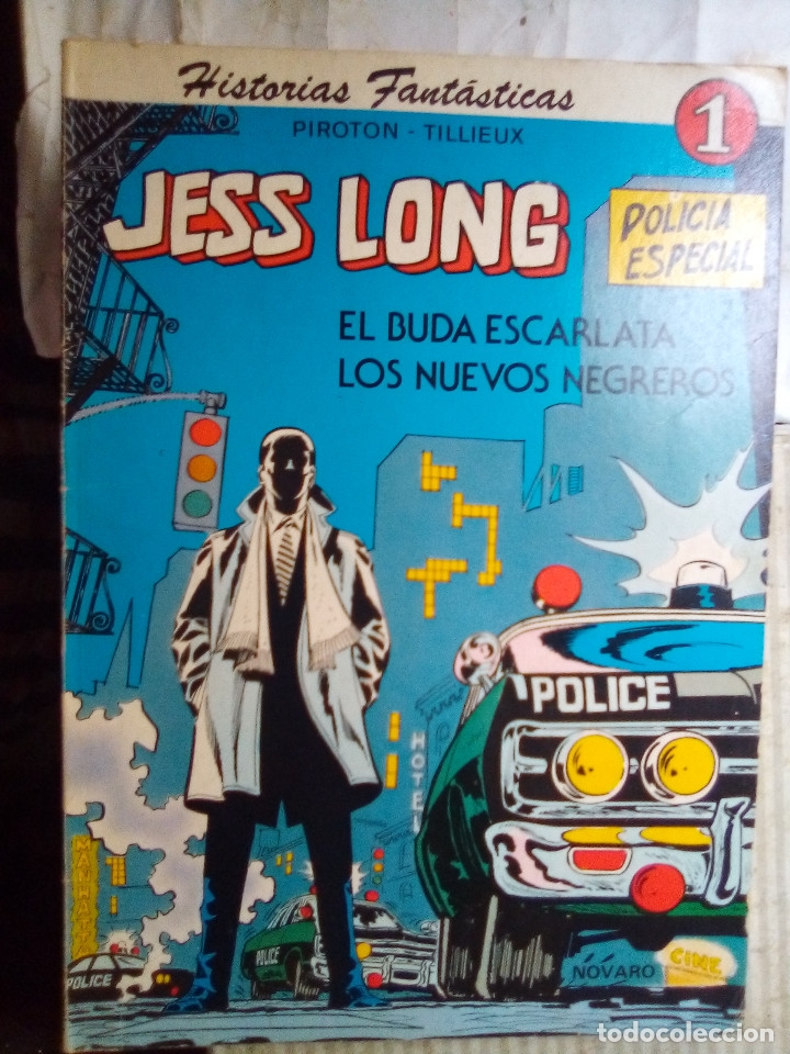 Tebeos: JESS LONG- N&ordm; 1 - EL BUDA ESCARLATA- 1978- TILLEUX-PIROTON-RARO Y ESCASO-BUENO-DIFICIL-LEAN-1808