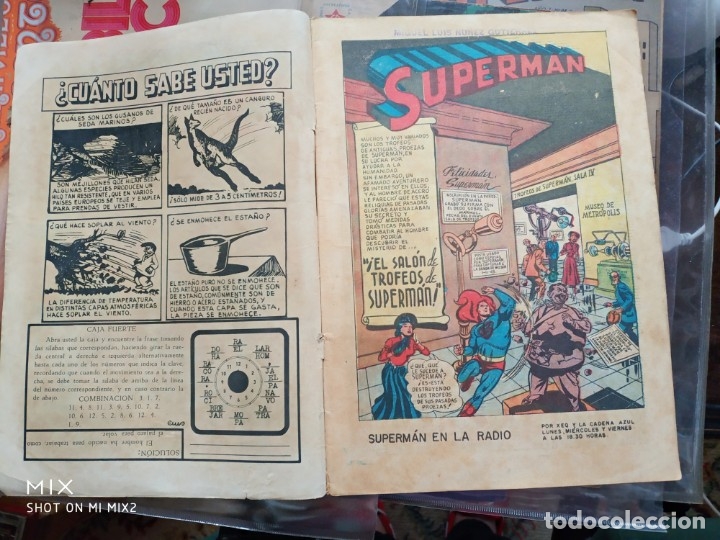 Tebeos: SUPERMAN NOVARO A&ntilde;o I Numero 9 - Foto 2