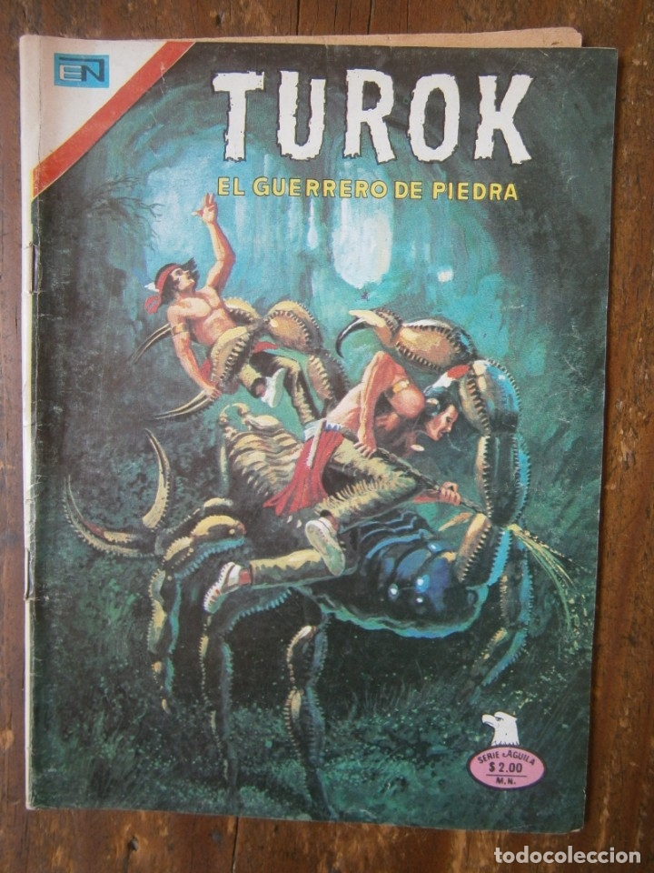 Tebeos: TUROK # 95 EDITORIAL NOVARO SERIE AGUILA MEXICO 1975