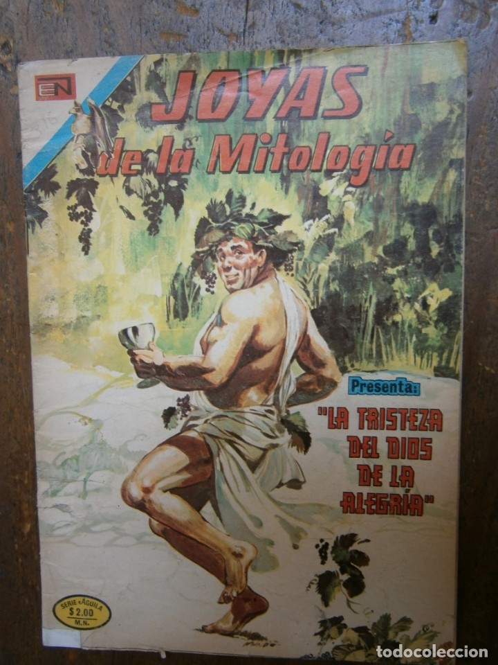 Tebeos: JOYAS DE LA MITOLOGIA # 316 EDITORIAL NOVARO MEXICO 1975