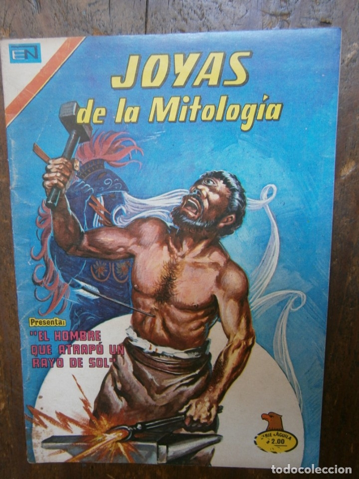 Tebeos: JOYAS DE LA MITOLOGIA # 322 EDITORIAL NOVARO SERIE AGUILA MEXICO 1975