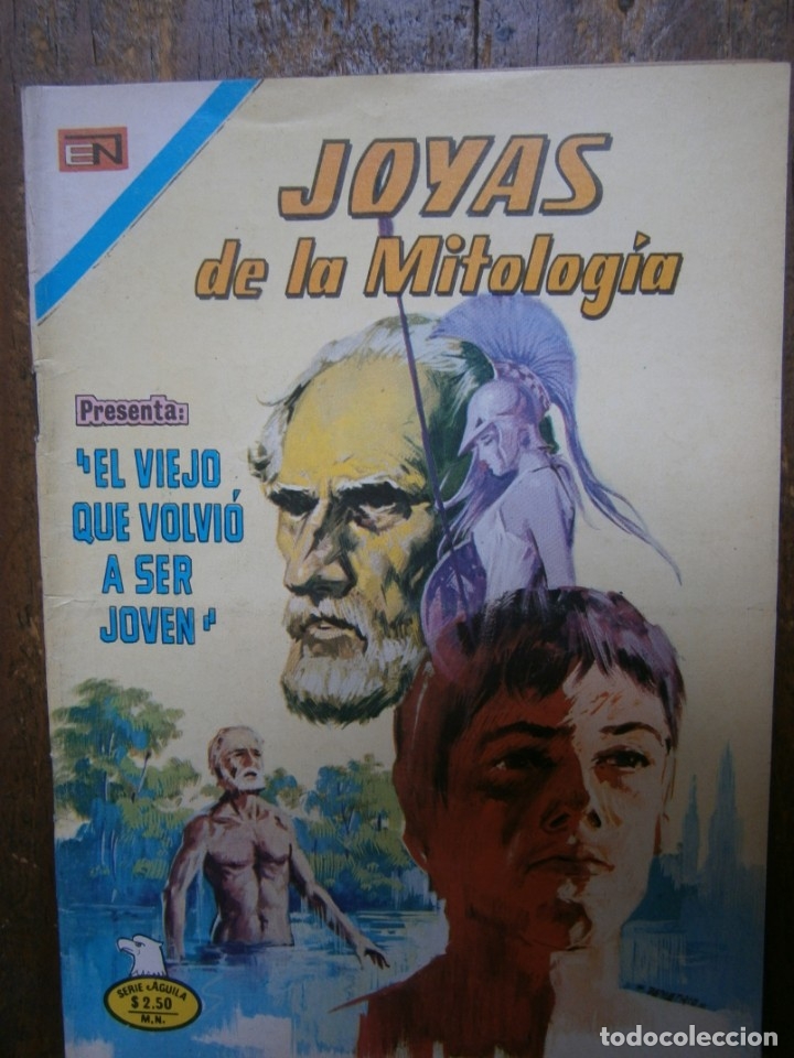 Tebeos: JOYAS DE LA MITOLOGIA # 351 EDITORIAL NOVARO SERIE AGUILA MEXICO 1976