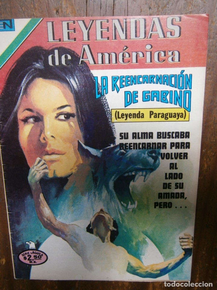 Tebeos: LEYENDAS DE AMERICA # 375 EDITORIAL NOVARO SERIE AGUILA MEXICO 1979