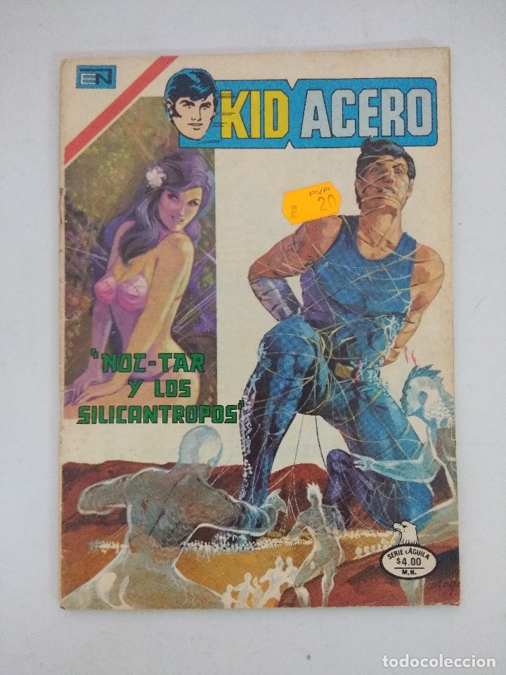 Tebeos: KID ACERO N&ordm;8/EDITORIAL NOVARO. - Foto 1