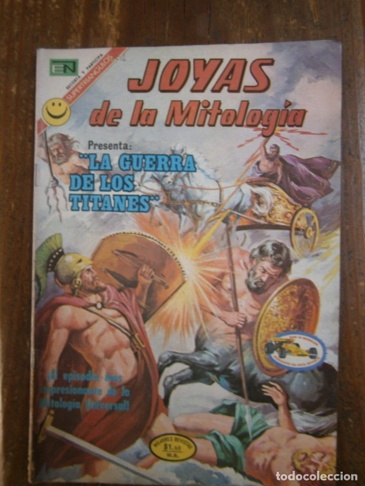 Tebeos: JOYAS DE LA MITOLOGIA # 184 EDITORIAL NOVARO MEXICO 1972