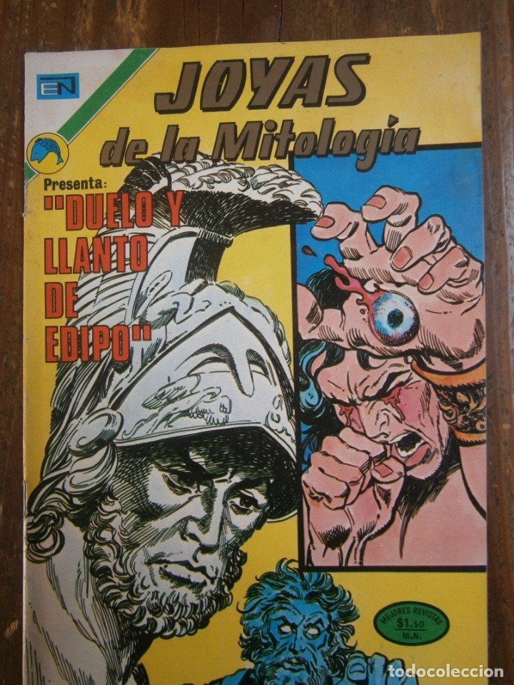Tebeos: JOYAS DE LA MITOLOGIA # 202 EDITORIAL NOVARO MEXICO 1972