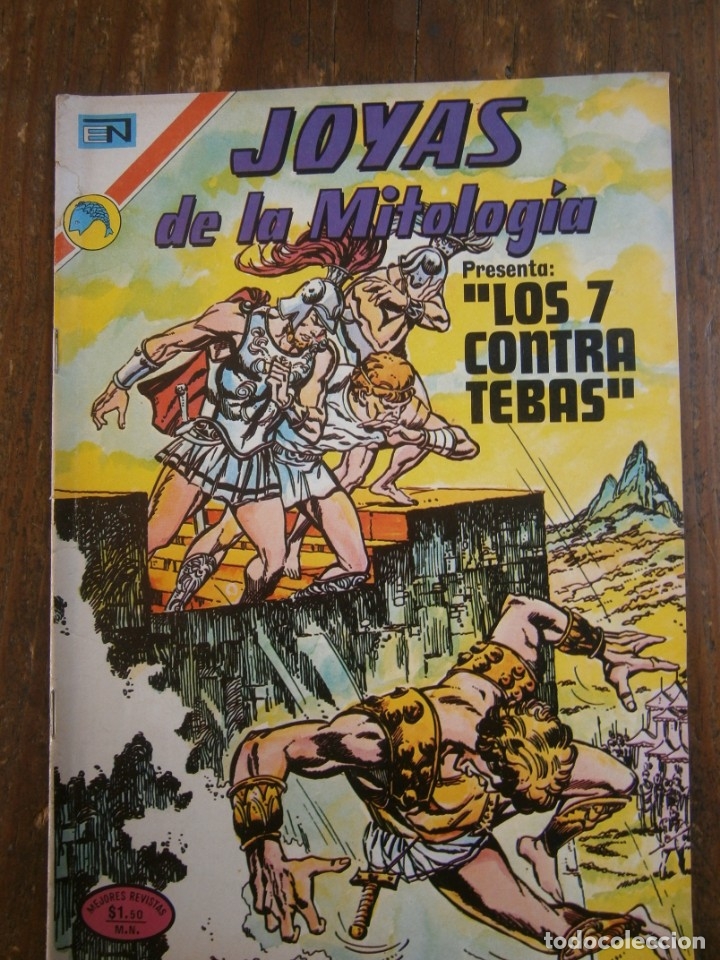 Tebeos: JOYAS DE LA MITOLOGIA # 205 EDITORIAL NOVARO MEXICO 1973