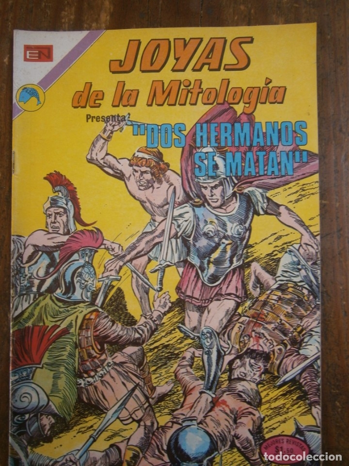Tebeos: JOYAS DE LA MITOLOGIA # 206 EDITORIAL NOVARO MEXICO 1973
