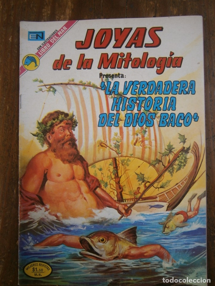 BDs: JOYAS DE LA MITOLOGIA # 219 EDITORIAL NOVARO MEXICO 1973