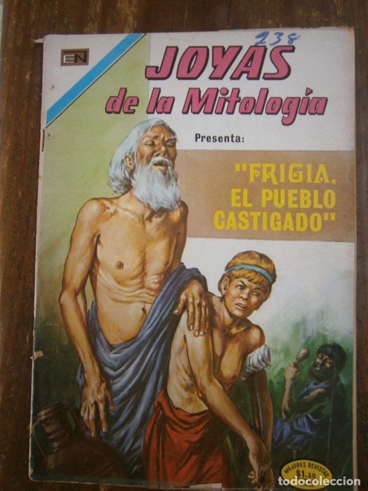 Tebeos: JOYAS DE LA MITOLOGIA # 192 EDITORIAL NOVARO MEXICO 1973
