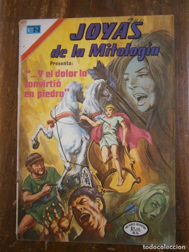 Tebeos: JOYAS DE LA MITOLOGIA # 240 EDITORIAL NOVARO MEXICO 1973