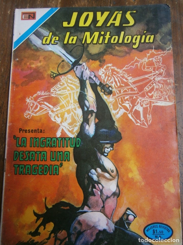 Tebeos: JOYAS DE LA MITOLOGIA # 246 EDITORIAL NOVARO MEXICO 1973