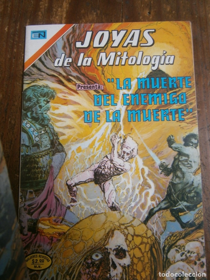 Tebeos: JOYAS DE LA MITOLOGIA # 253 EDITORIAL NOVARO MEXICO 1974