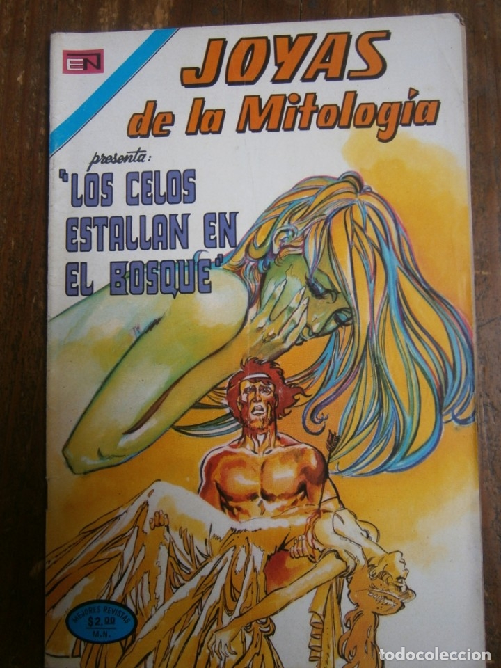 Tebeos: JOYAS DE LA MITOLOGIA # 254 EDITORIAL NOVARO MEXICO 1974