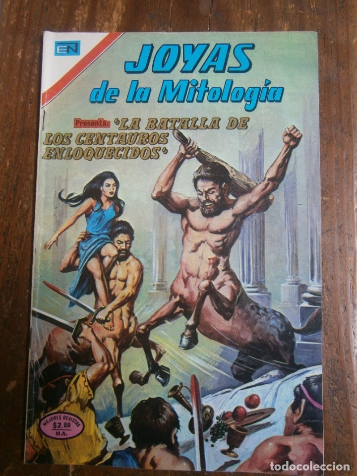 BDs: JOYAS DE LA MITOLOGIA # 256 EDITORIAL NOVARO MEXICO 1974