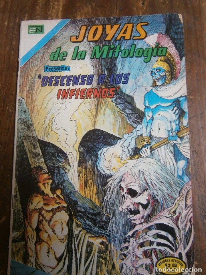 Tebeos: JOYAS DE LA MITOLOGIA # 263 EDITORIAL NOVARO MEXICO 1974