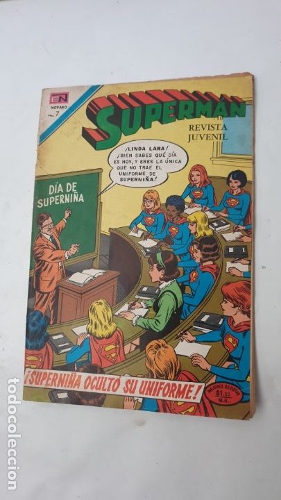 Tebeos: SUPERMAN - SUPERNI&Ntilde;A OCULTO SU UNIFORME - Foto 1