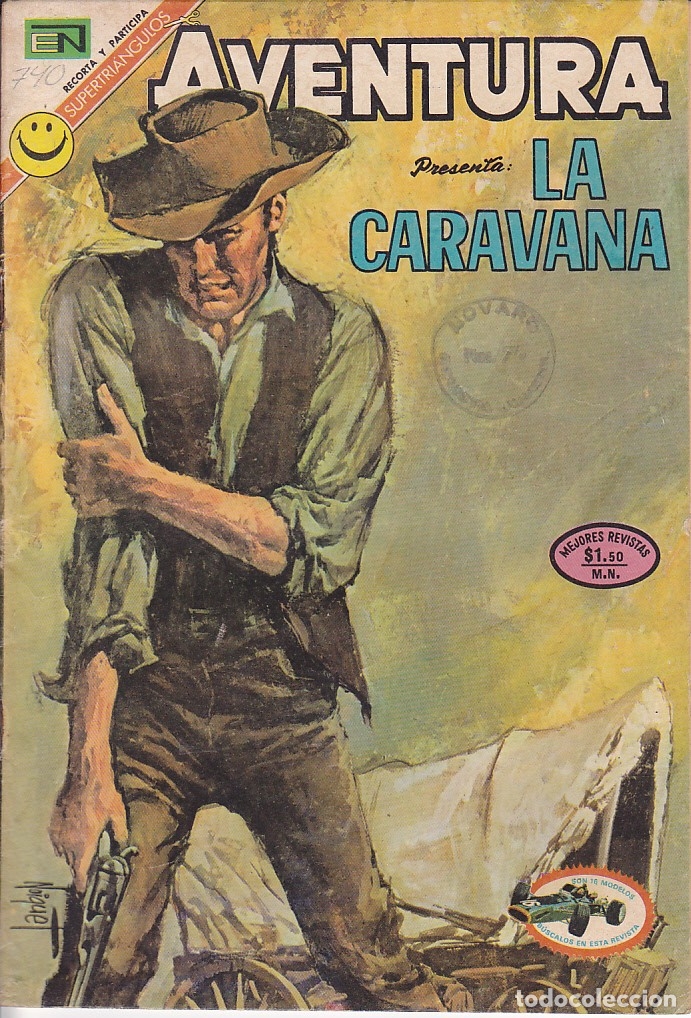 Tebeos: COMIC COLECCION AVENTURA N&ordm; 740 - Foto 1